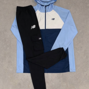 New Balance - Blauw/Witte vest + Zwarte broek