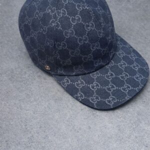 Gucci - Donkerblauwe Honkbalpet